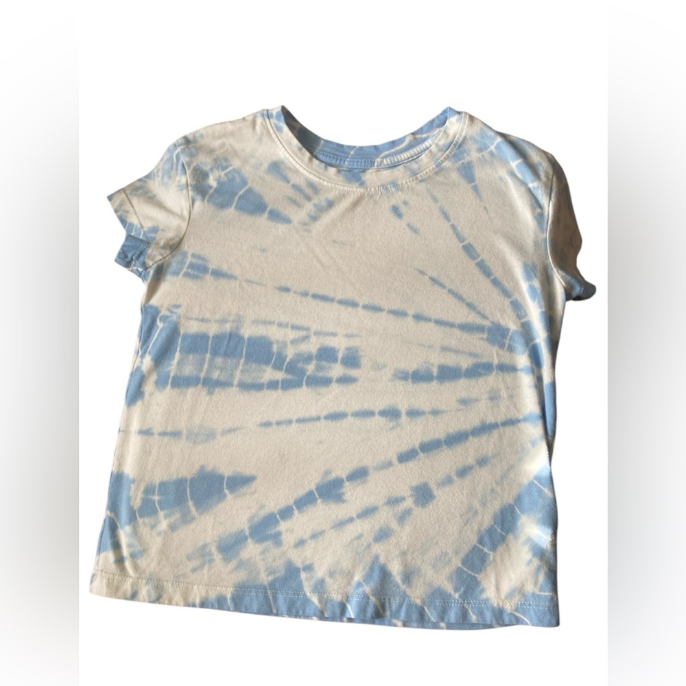 Cat & Jack girls size S size 6 size 7 short sleeve tee tie dye